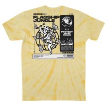 Load image into Gallery viewer, “Protect Your Peace” Yellow Tie-Dye T-Shirt