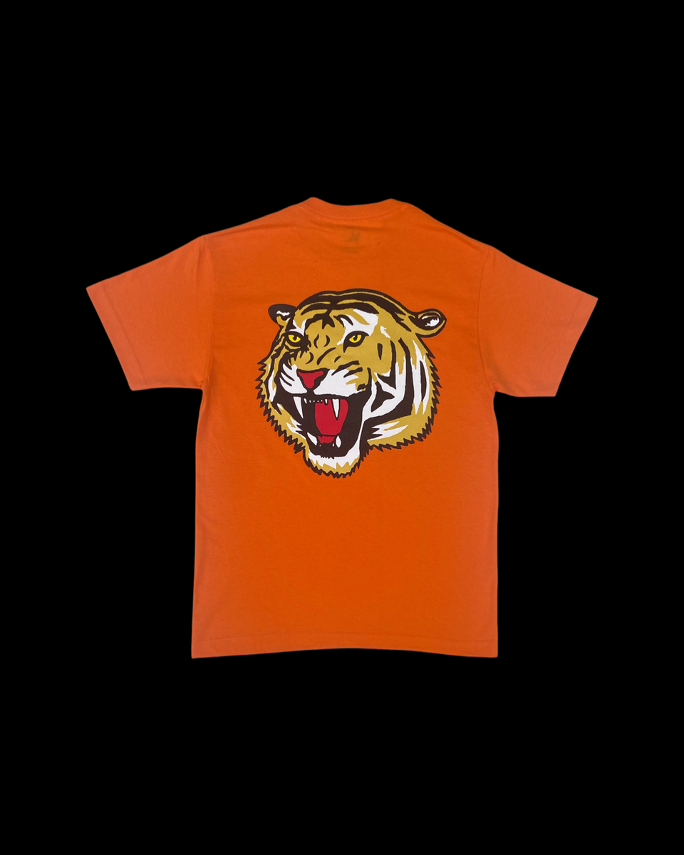 Tiger Orange and Black Bike Jersey, Tiger Shirt, orange and black custom  eye of the tiger cycling shirt, tiger aggresive