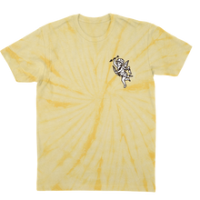 Load image into Gallery viewer, “Protect Your Peace” Yellow Tie-Dye T-Shirt