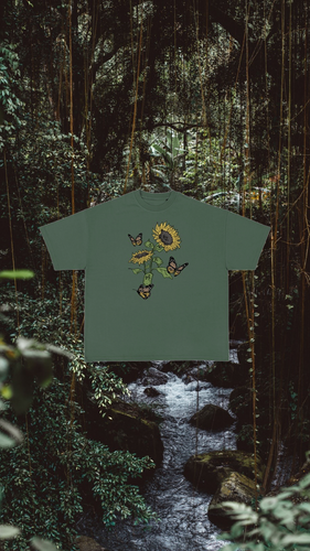 Olive “Sunflower” T-Shirt