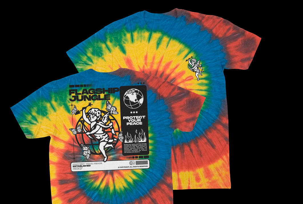 “Protect Your Peace” Tie-Dye T-Shirt